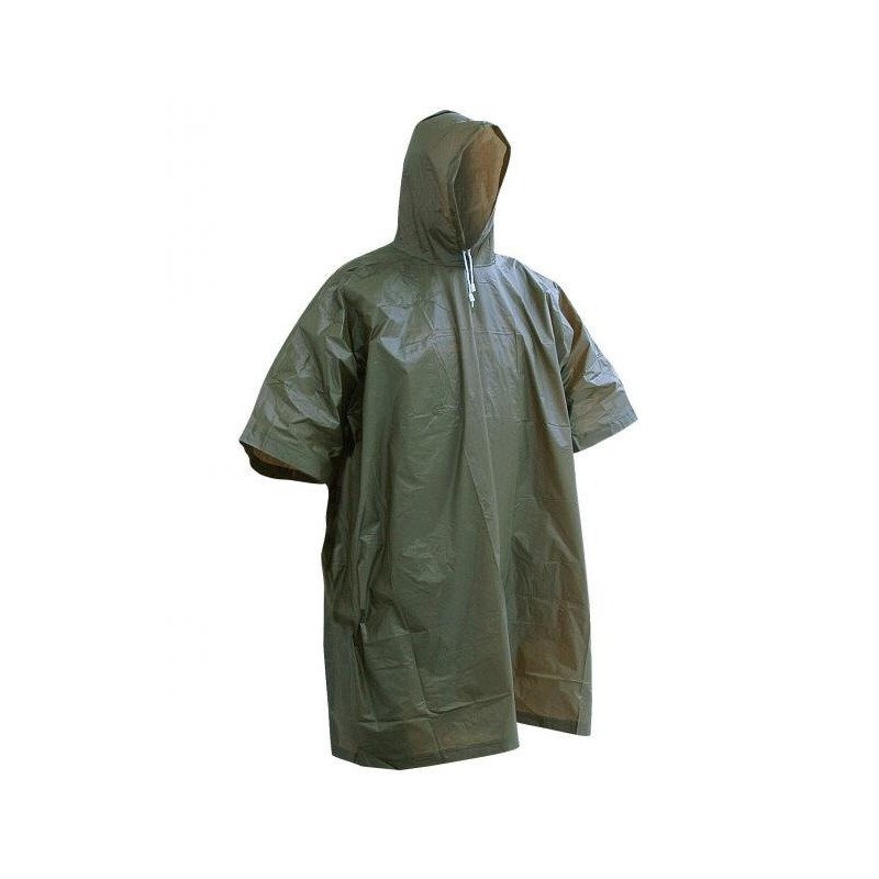 Mil-Tec Od Wet Weather Poncho Vinyl - Apsiaustas/palapinsiaustė, vienkartinio naudojimo