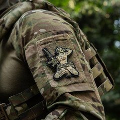 M-Tac Patch Tactical Girl №1 PVC Antsiuvas