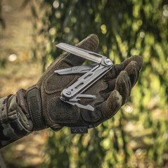 M-Tac Type 3 Folding Knife (5 Tools) 3 Steel Daugiafunkcinis įrankis