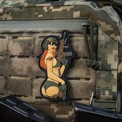 M-Tac Patch Tactical Girl №4 PVC
