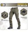 M-Tac Tactical Pants Aggressor Gen.II Flex Taktinės kelnės, Dark Olive spalvos