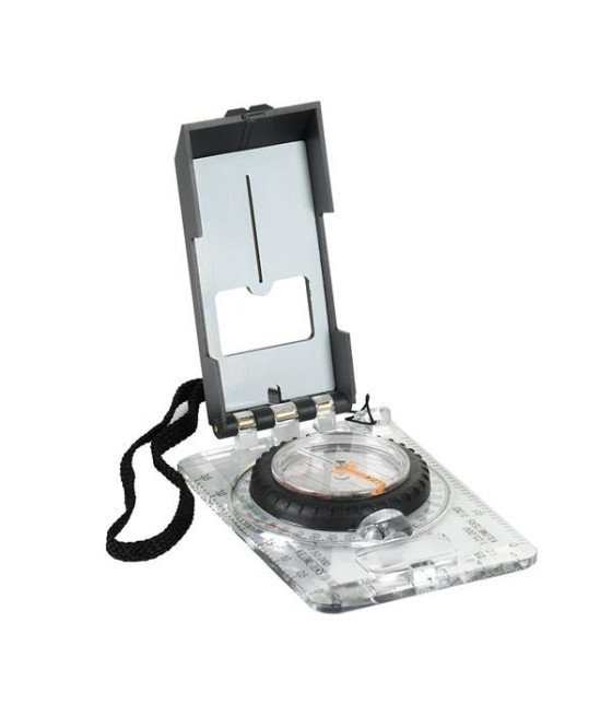 M-Tac Cartographic Compass Witch Mirror Large Kartografinis kompasas su veidrodėliu