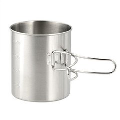 M-Tac Folding Handle Mug 450ml Turistinis puodelis su